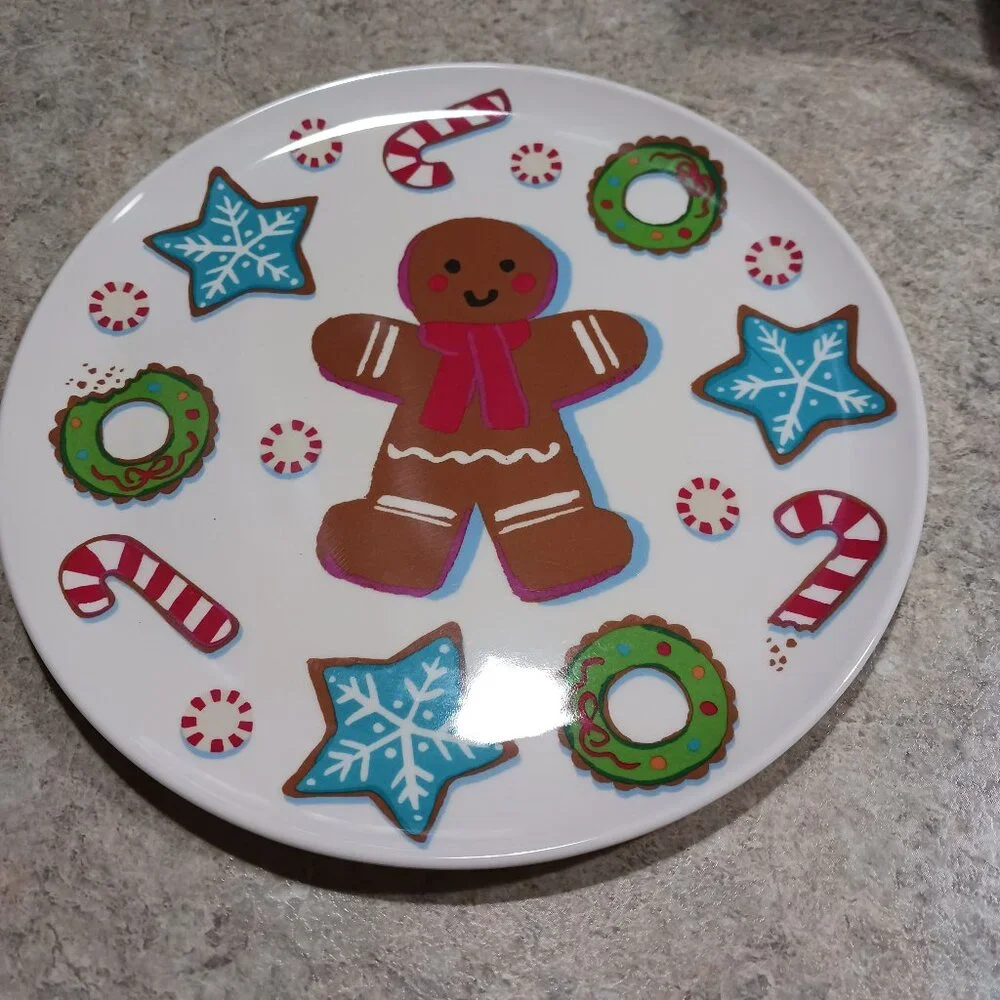 8 Target christmas plates